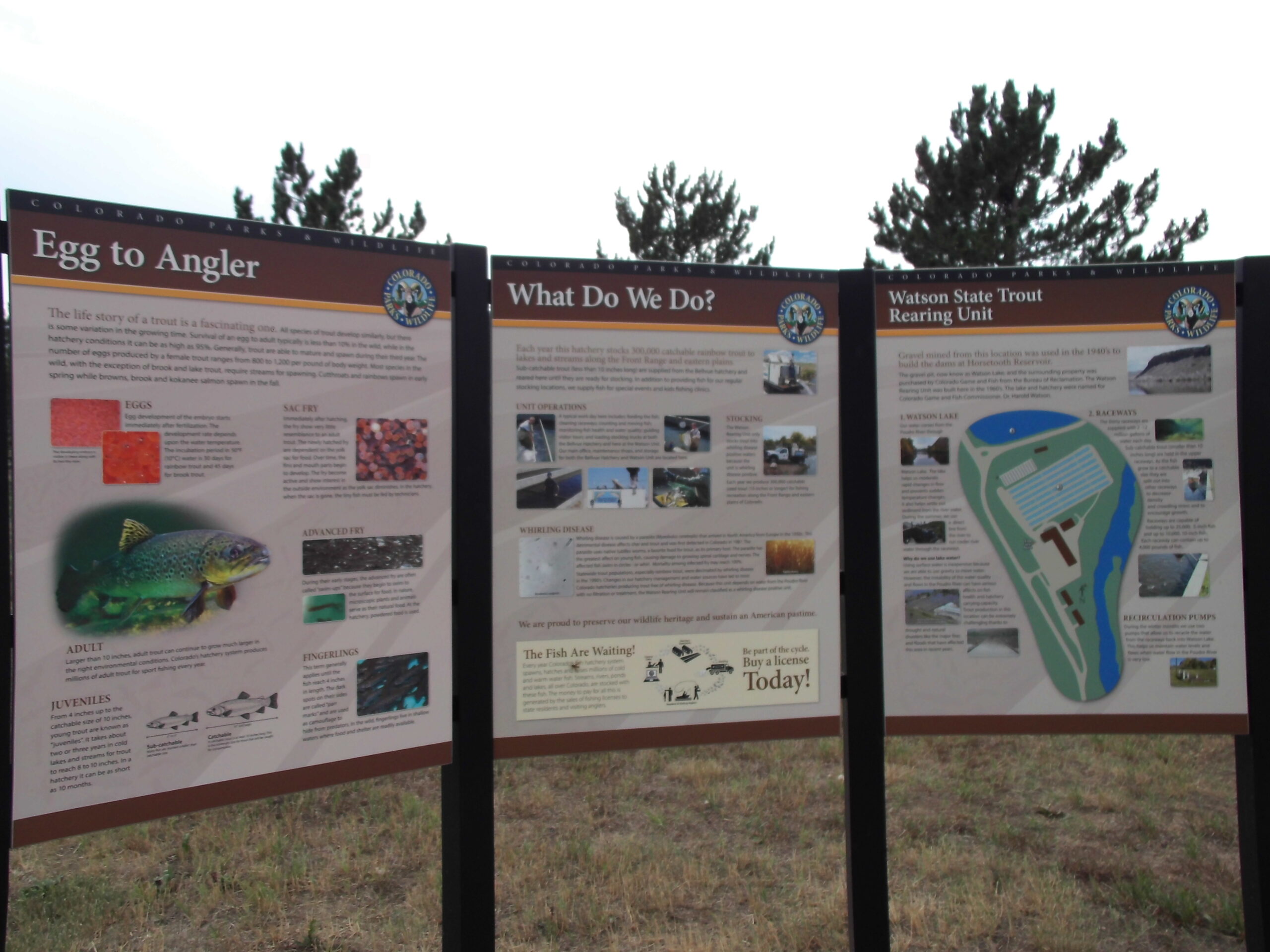 Watson Lake State Wildlife Area and Bellvue-Watson Fish Hatchery