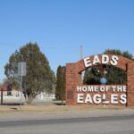 Eads Colorado welcome sign