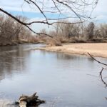 South Platte river at Veterans Park