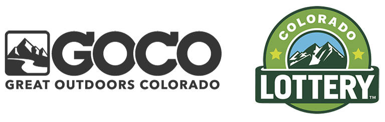 Great Outdoors Colorado and Colorado Lottery logos